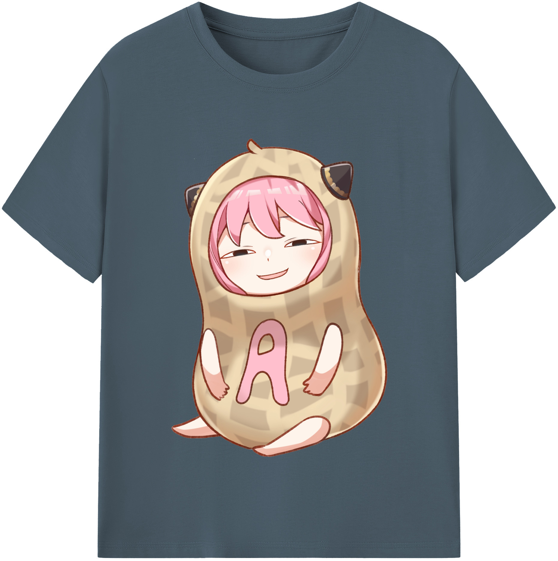 （画像用） SPY×FAMILY间谍家家酒 綿100％半袖Tシャツ（フロントプリント）